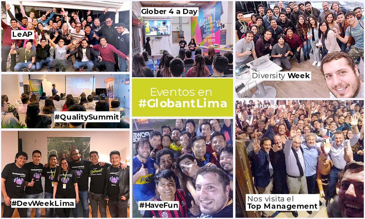 Eventos en globant lima